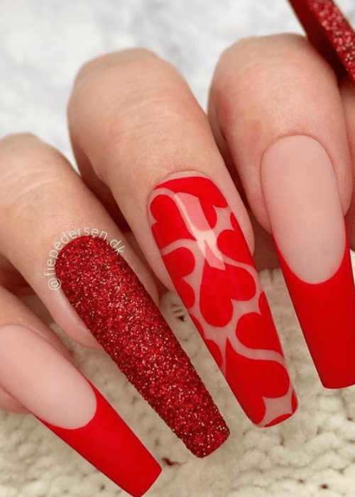 35 Beautiful Valentine's Day Nail Designs To Try Now - Social Beauty Club