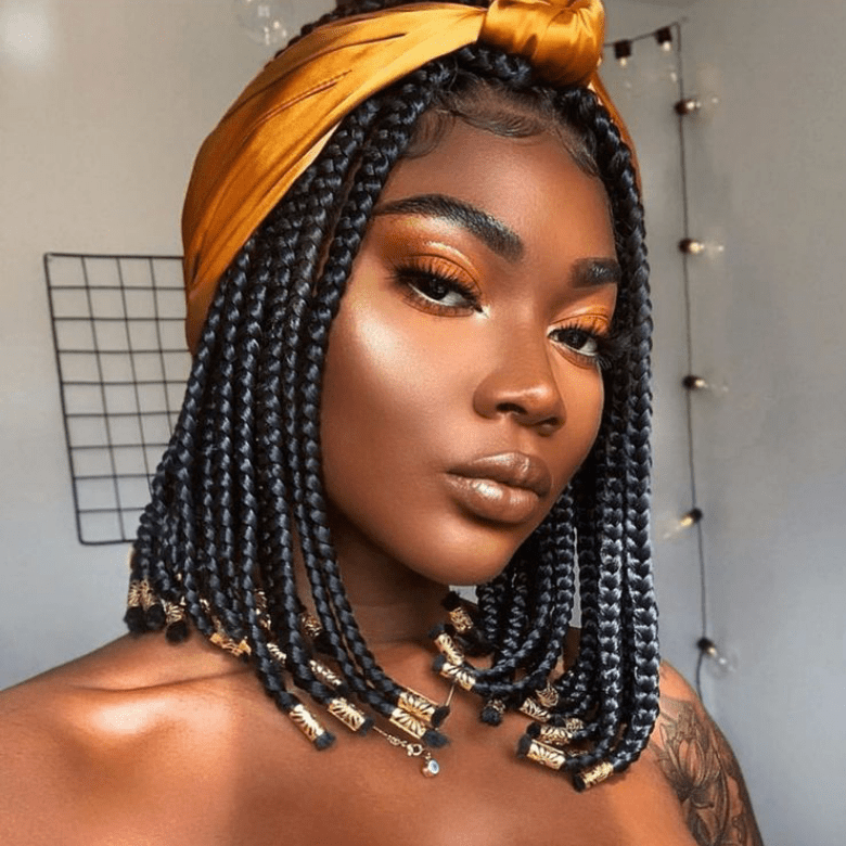 Short Box Braids