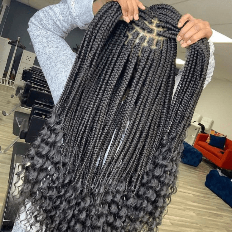 goddess box braids