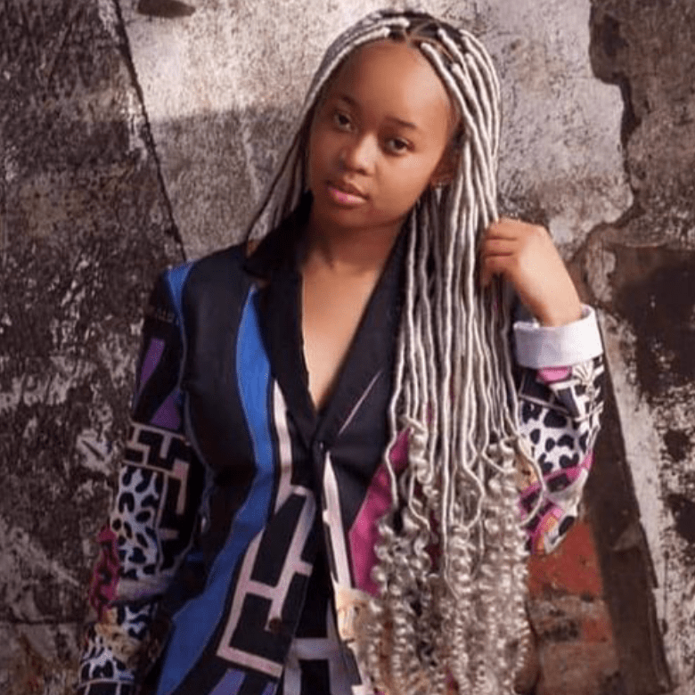 Grey Goddess Faux locs
