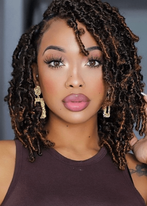 Image of Braids for short hair summer