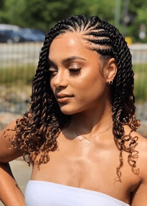 Image of Braids summer hairstyle