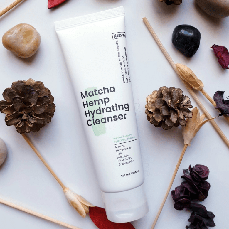 Krave Beauty Matcha Hemp Seed Hydrating Cleanser