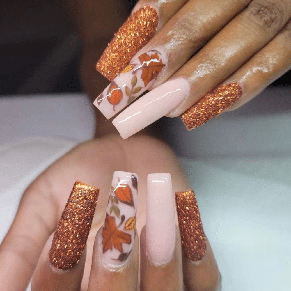 Are you looking for some fall nail art inspiration, then you have come to the right spot. In this list of 30 fall nail designs, you will see all the fall colors and fall-like designs. #fallnails #fallnails2021 #fallnaildesigns #fallcolors #fallacrylic