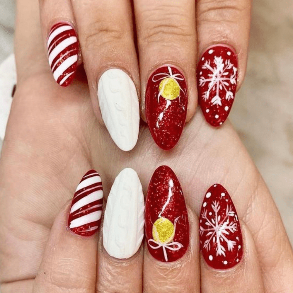 Christmas Nail Art Decals Set #5 - Moon Sugar Decals