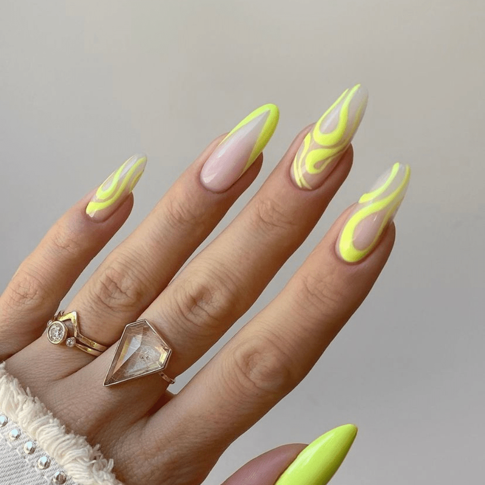 45 Stunning Long Almond Nails That We Totally Love!