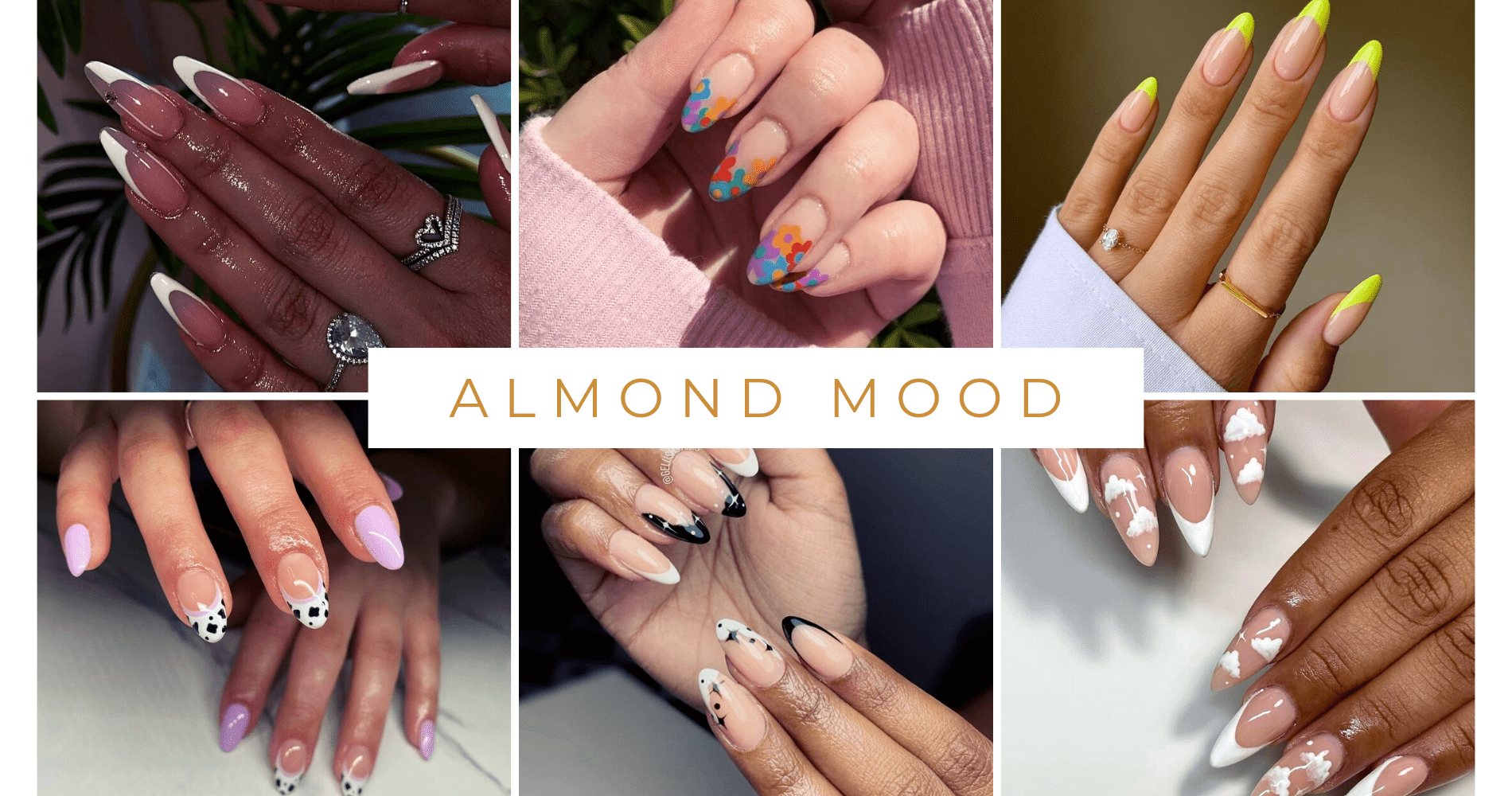 10. Almond Fake Nails with Geometric Designs - wide 5