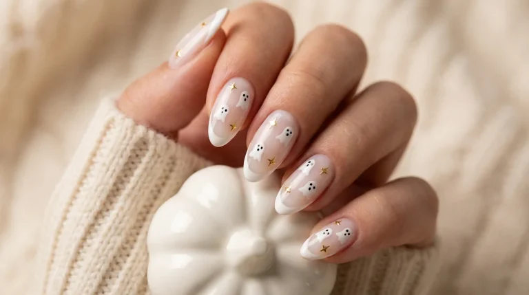 20 Ghouling Ghost Nail Designs You Want For This Halloween
