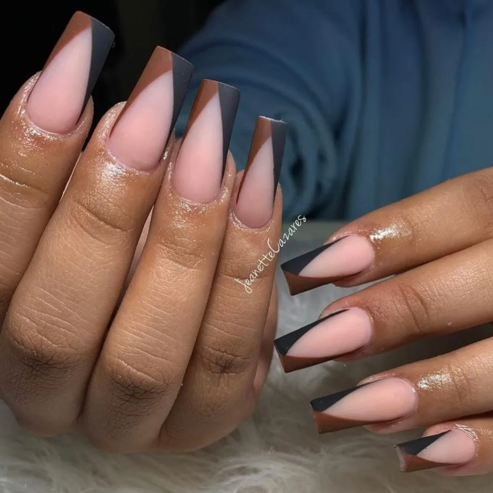 Double Color Elongated Tips