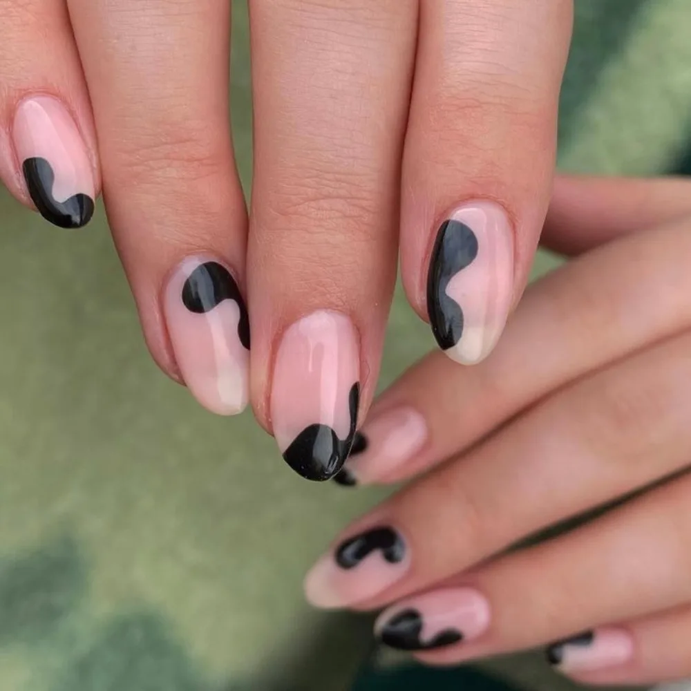 Black Curved Designs