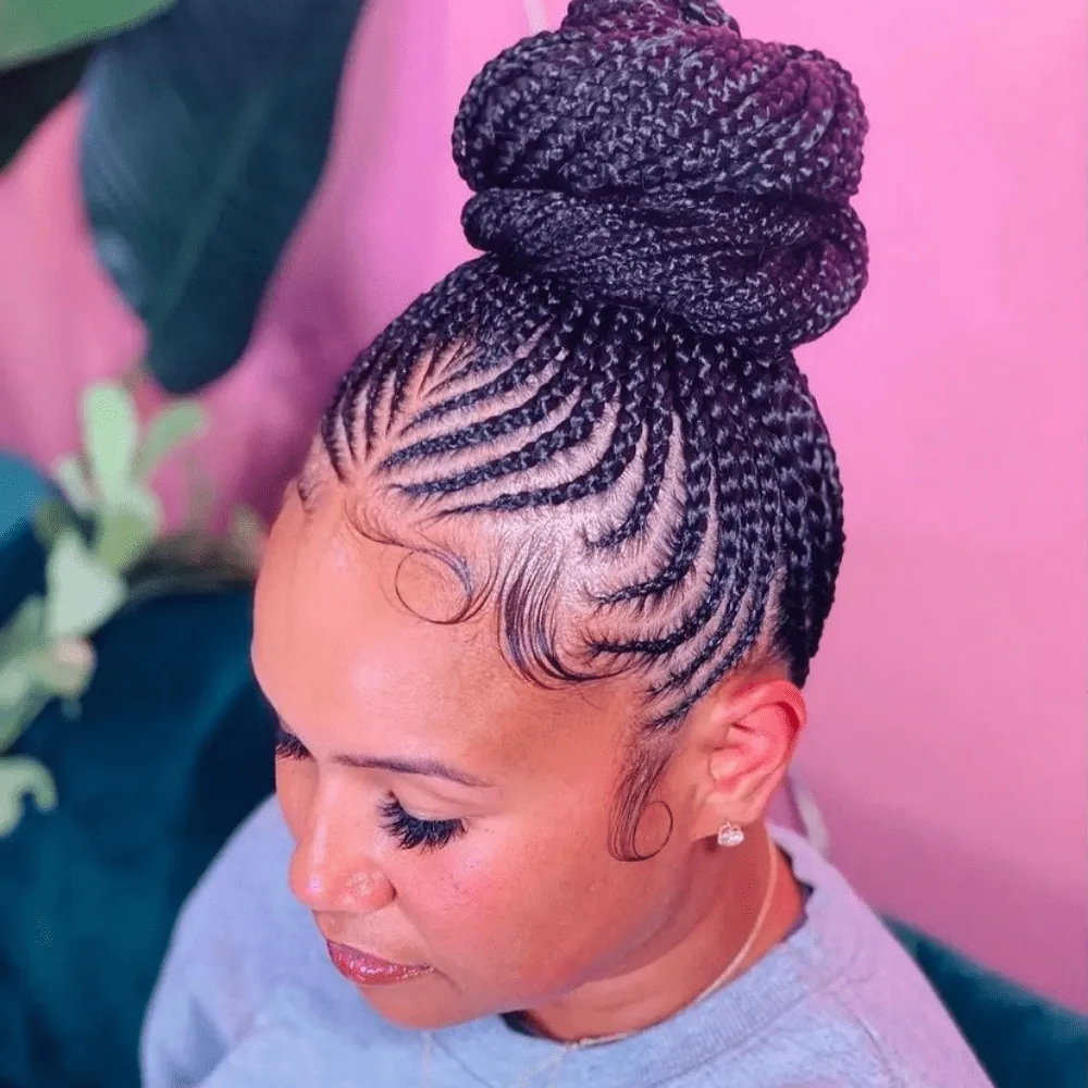 Small Braided Bun