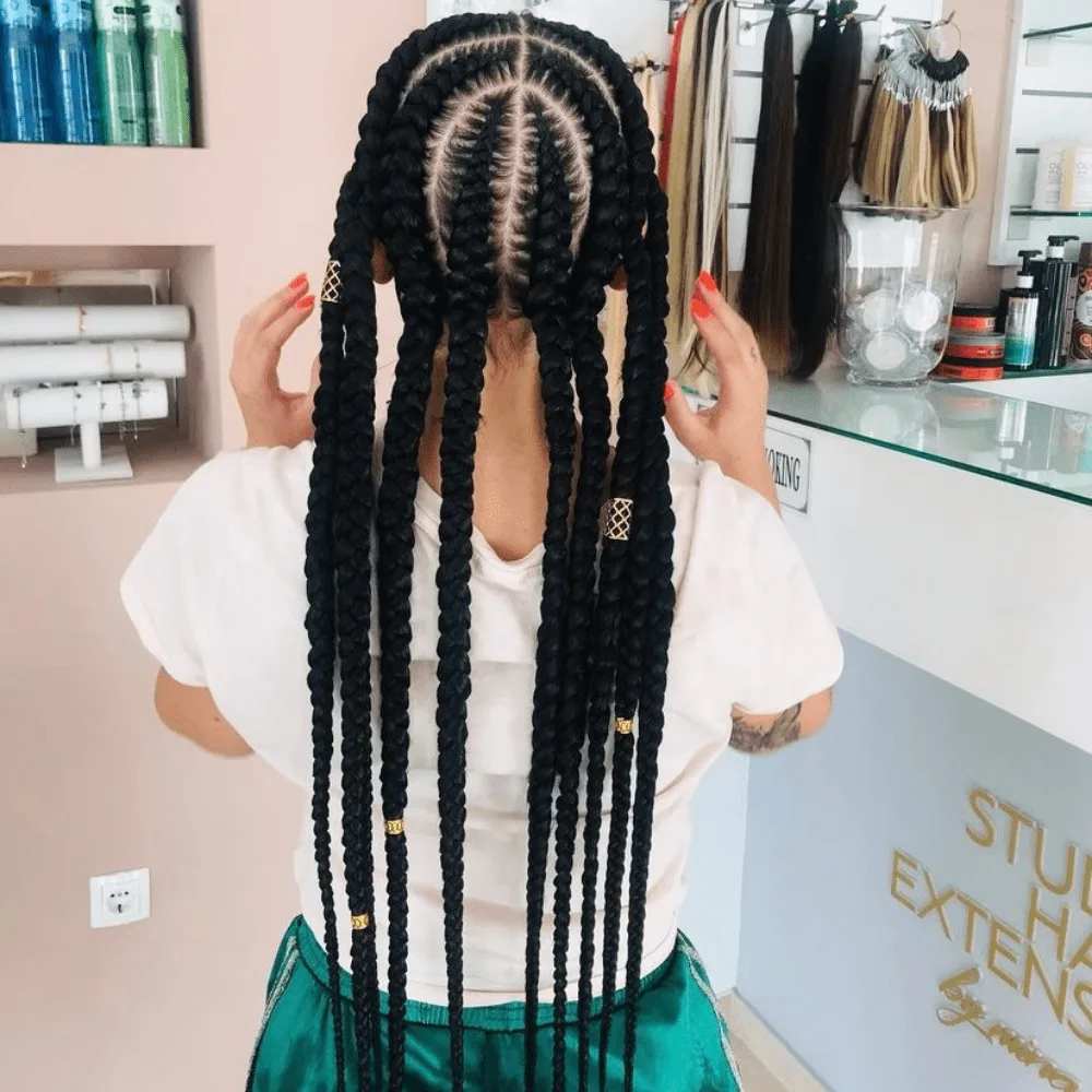 Pop Smoke Braids
